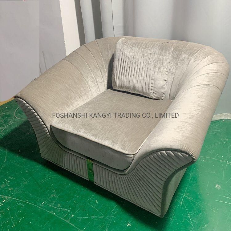 Modern Living Room Sofas Single Seater Fabric Sofa Hotel Recliner Corner Sofa Furniture