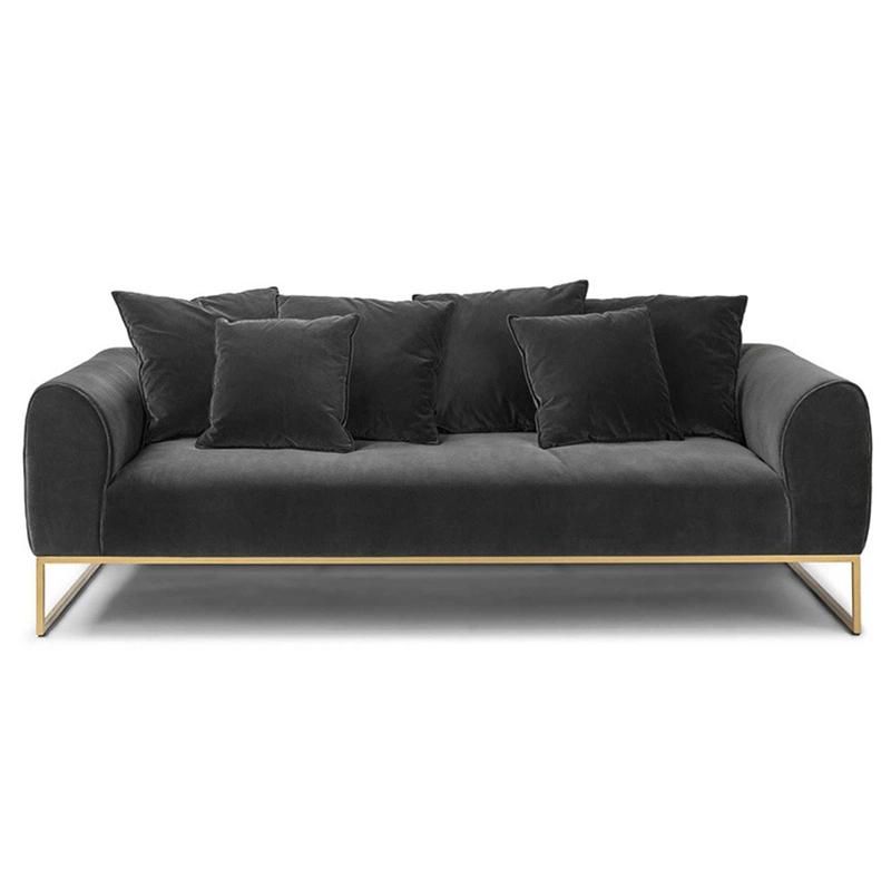 Factory Price Solid Wood Legs Living Room Sofa