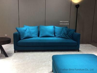 Modern Furniture Living Room Custom Made Sectional Fabric Sofa