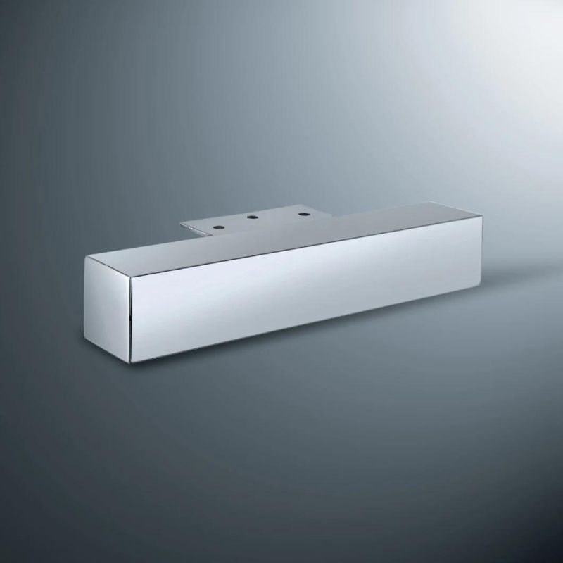 Furniture hardware square tube sofa leg bed feet
