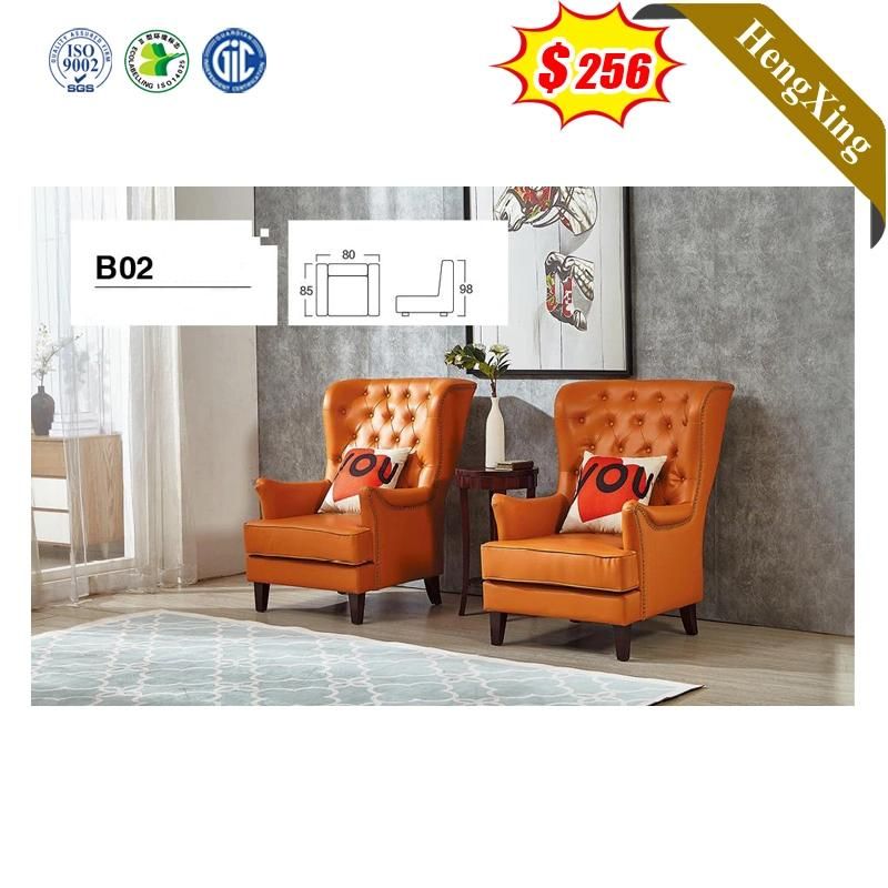 European Style Elegant Cafe Coffee Shop Meeting Furniture Arm Living Room Sofa