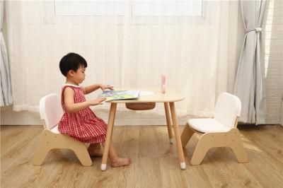 Kindergarten Kids Sofa Chair Comfy Children Wooden Baby Seat