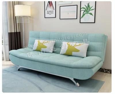 Hyc-Sf10 Dual-Purpose Multifunctional Living Room 1.9 Meters Simple Modern Double Nordic Fabric Folding Sofa Bed