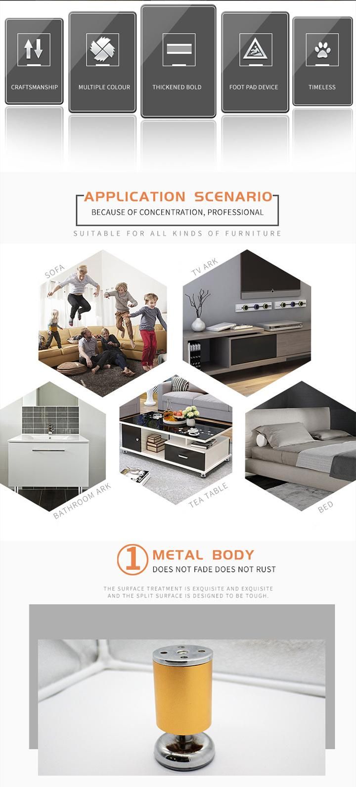 Metal Srayed Furniture Metal Accessories Sofa Legs