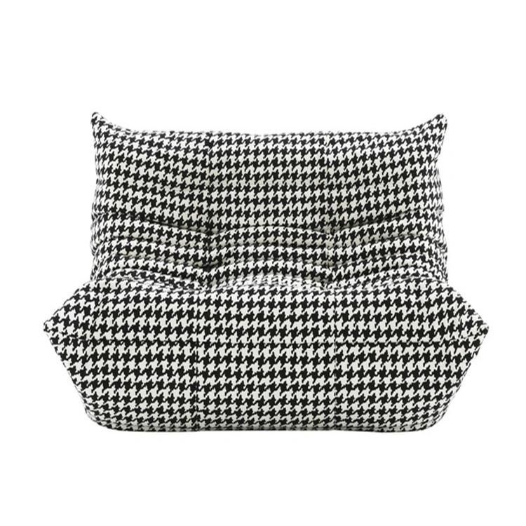 Nordic Design Fabric Living Room Lazy Sofa Chair Sofa