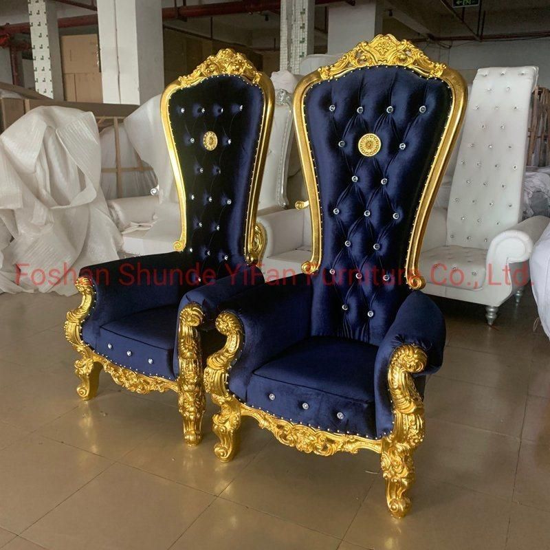 Hotel Furniture Factory Wholesale High Back Hotel Wedding Chairs in Optional Furnitures Color