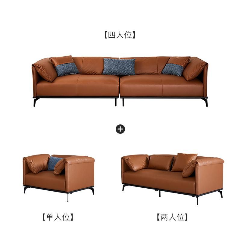 Designed Morden Sofa Italian Style Simple Furniture Living Room Sofa