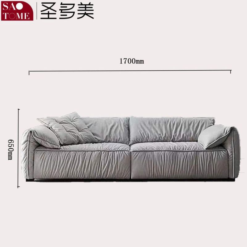 Modern Living Room Furniture Flannelette Multiplayer Sofa