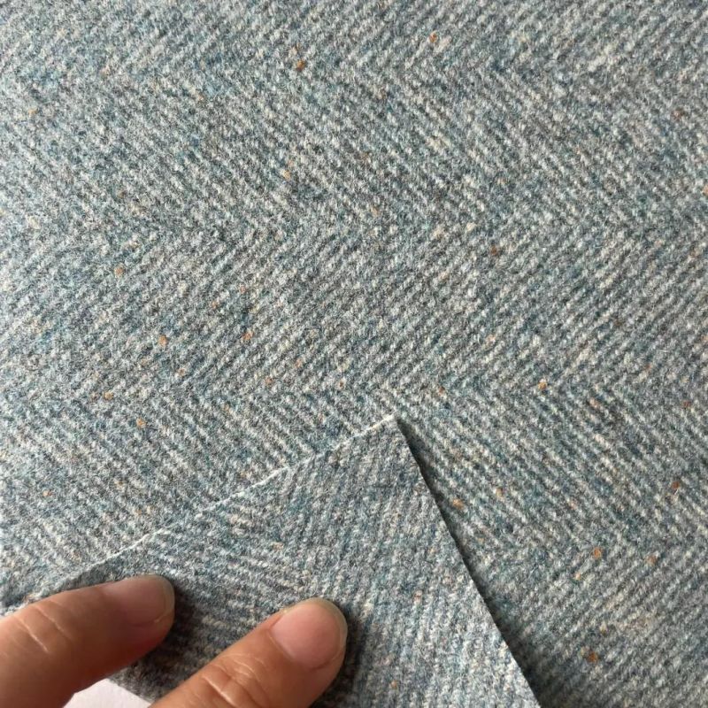 40%Wool 60%Linen Woven Fabric Upholstery Fabric for Project Furniture Fabric Chair Fabric Sofa Fabric Couch Material (W19515)