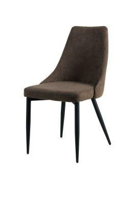 Modern Wholesale Banquet Home Furniture Upholstered Sofa Colored Velvet Dining Chair