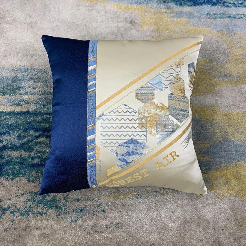 2022 Hot Shinny Jacqaurd Cushion Pillow Cushion for Home and Hotel Wholesale