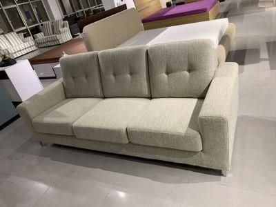 Nova Hotel Lounge L Shape Upholstered Sectional Sofa Living Room Furniture Sofa with Stool