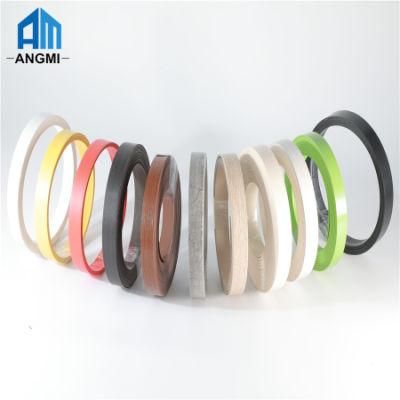 High-Quality PVC Wood Grain and Plain Colored Edge Banding Strip Edge Banding Rolls