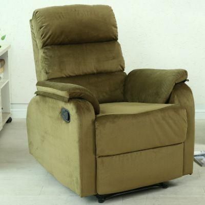 Bright Color Home Furniture Comfortable Soft Sofa Manual Recliner Sofa Office Leisure Chair for Living Room Sofa