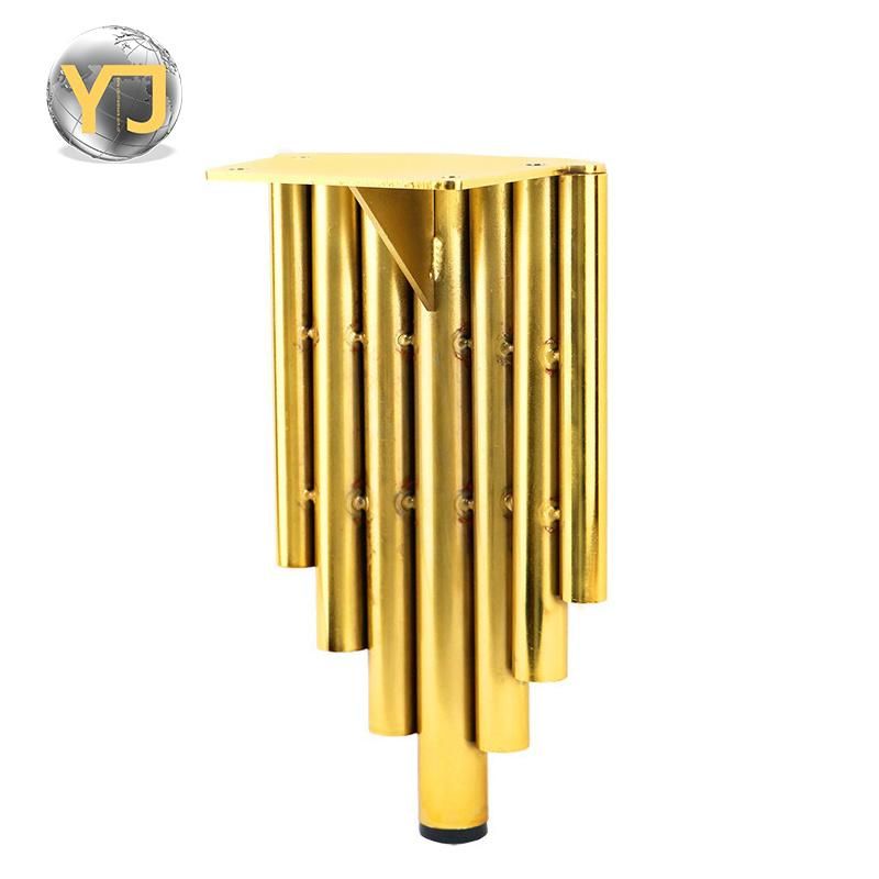 New Style Furniture Fitting Golden Corner Table Legs