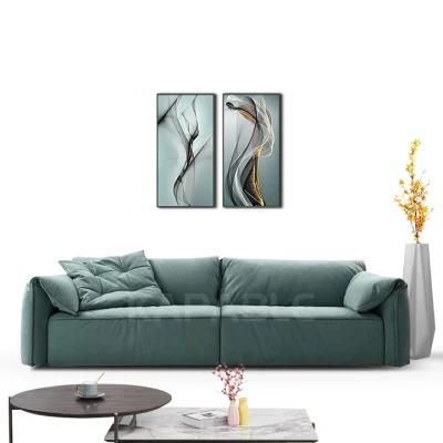 Contemporary Leisure Fabric Sofa Modern Couch Home Seating for Living Room Furniture Set 2856