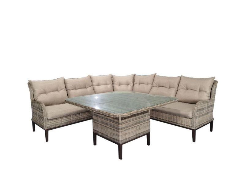 Outdoor Rattan Furniture Garden Patio Corner Sofa Furniture Set