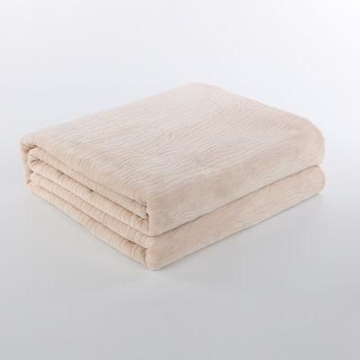 Super Soft 100% Polyester Plush Fuzzy Sofa Bedding Flannel Fleece Fur Throw Blanket Cheap Price Warmer Blanket Custom Solid Throw Fleece Flannel
