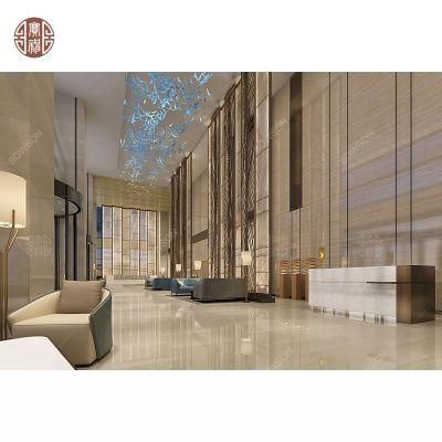 Luxury Modern Hotel Lobby Furniture with Coffee Table Chair Sofa