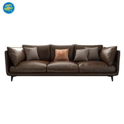 Customization Available Modern Popular Home Furniture Set Living Room Leather Sofa