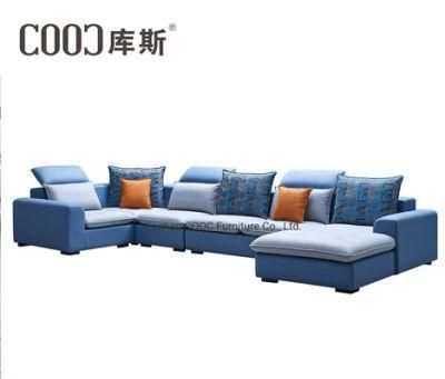 Modern European Style Living Room Furniture Leathaire Sofa