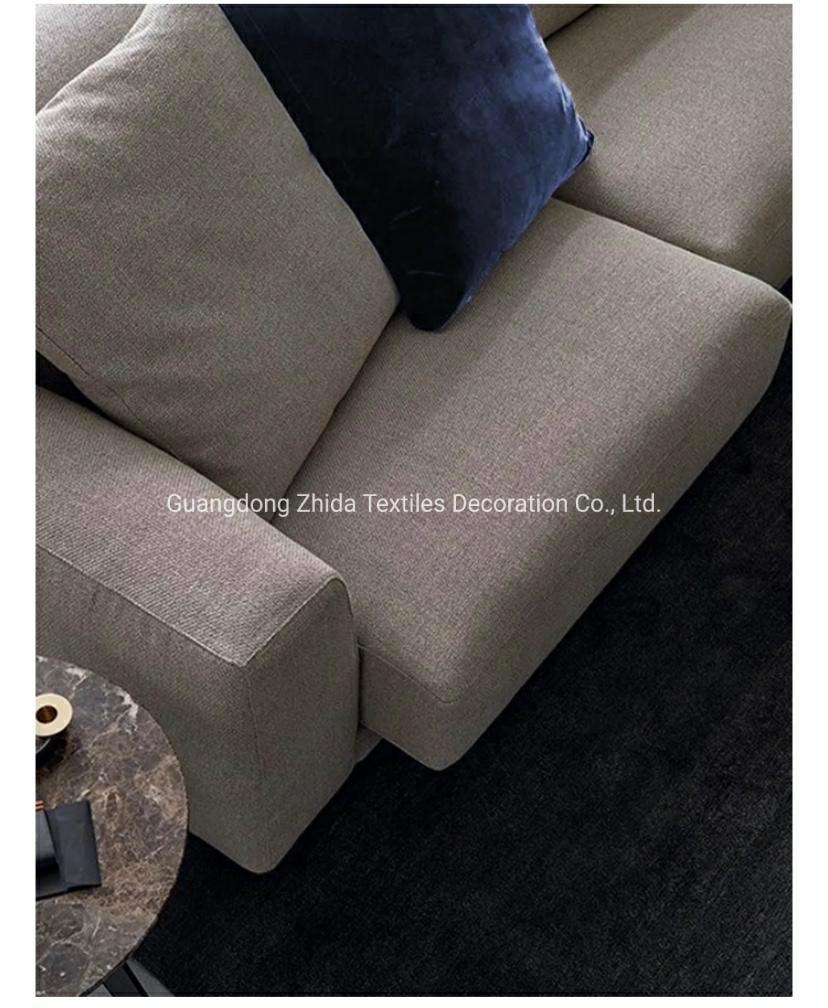Home Textile Mohair Plush Soft Velvet Sofa Covering Furniture Fabric Hotel Project Banquet Chair