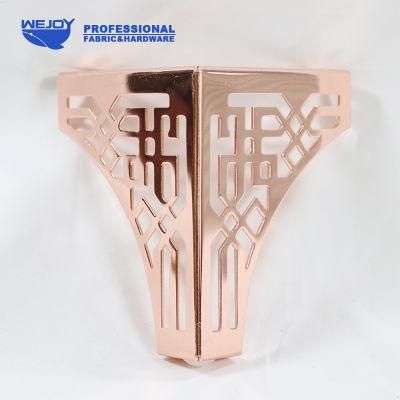 Customized New Hardware Metal Legs Fancy Sofa Gold Furniture Leg with Good Service
