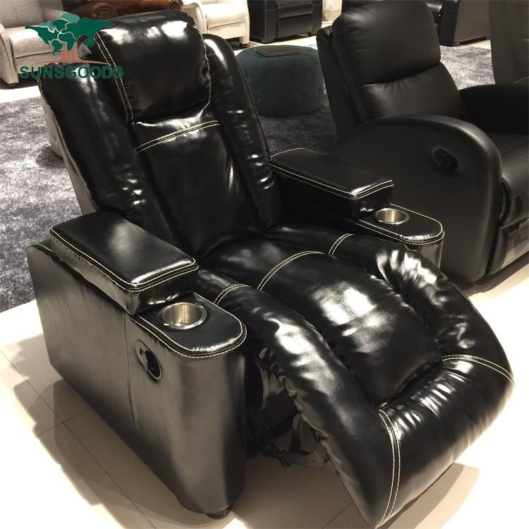 VIP Home Theater Sofa, Electric Recliner Massage Sofa, Popular Cinema Home Theater Recliner Sofa