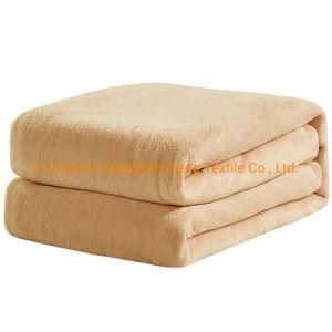 Fleece Blanket 350GSM - Premium Lightweight Anti-Static Throw for Bed Extra Soft Brush Fabric Warm Sofa Thermal Blanket