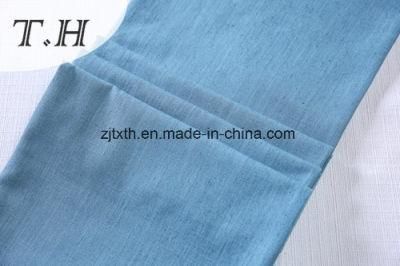 2020 Polyester Fabric Blue Cover with Linen Yarn for Sofa and Furniture