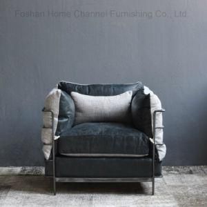Modern Design Leather Sofa for Home Furniture (XMJ-903)