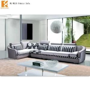 Newland Furniture Factory Modern Classic Corner Fabric Sofa Set Design (NL-M215)
