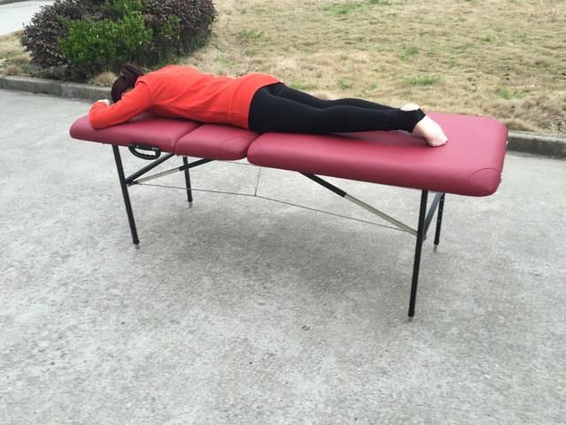 Traditional Iron Massage Table, Massage Bed and Couches with Backrest