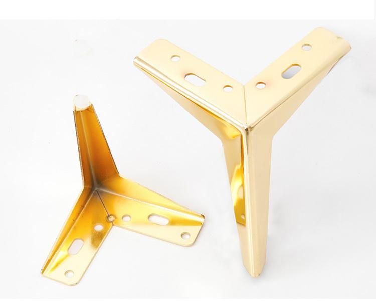 Rose Gold Color Stainless Steel Metal Furniture Table Leg Durable Iron Chair Sofa Legs