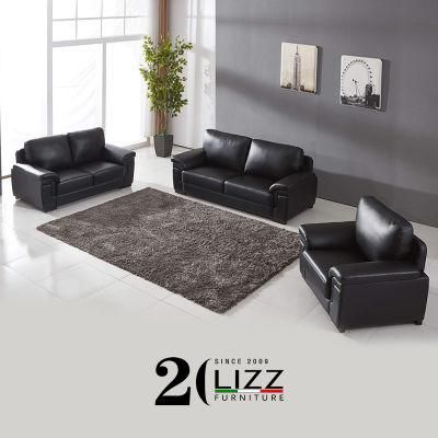 China Factory Wholesale Home Furniture Lounge Pure Leather Sofa Set