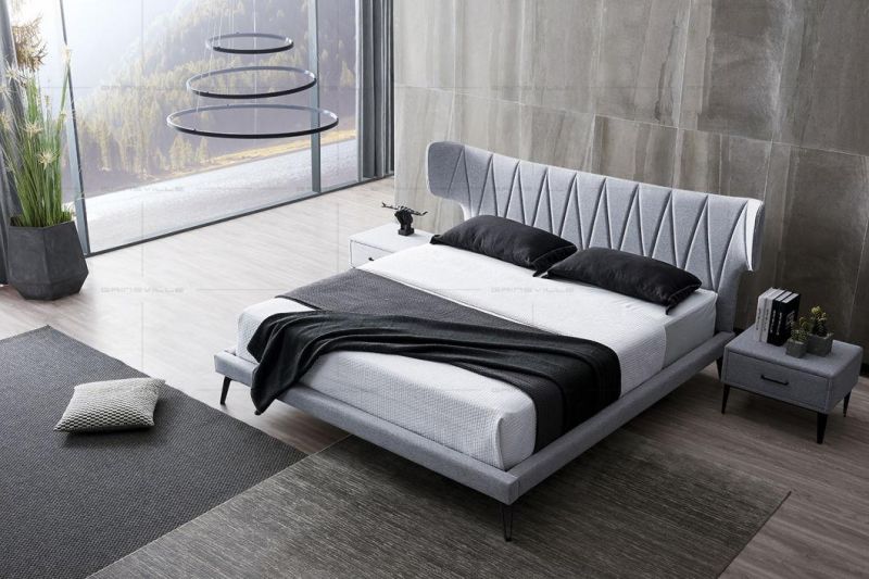 Home Furniture Italian Style Furniture Bedroom Furniture Sofa Bed Wall Bed King Bed Gc1801