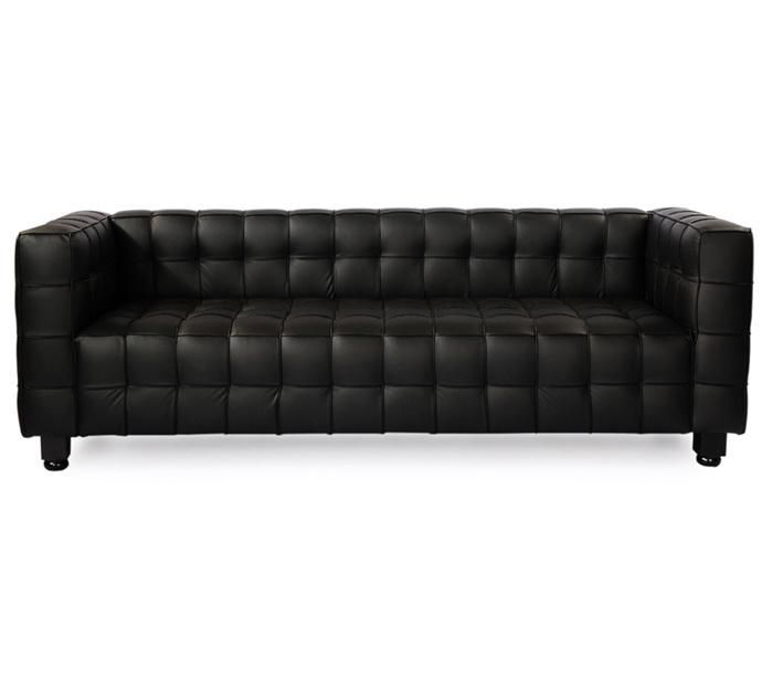 Joseph Hoffmann Cubus Leather Sofa 3001