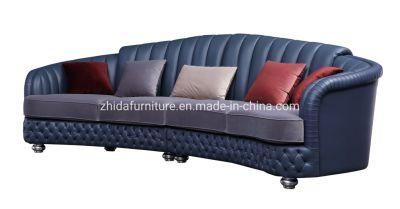 Popular Modern Classic Design Leather Chesterfield Sofa