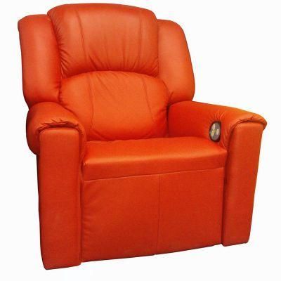 China Cinema Seat Real Leather Electric Reclining Theatre Sofa Cinema Chair (VIP 1)