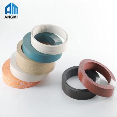 PVC Tape Melamine Tape Wood Veneer Tape Edge Bands Plastic Wood Finish Edge Banding