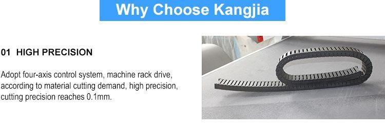 High Precision Fast Cutting CNC Round Knife Fabric Cloth Textile Cutting Machine for Sofa Industry
