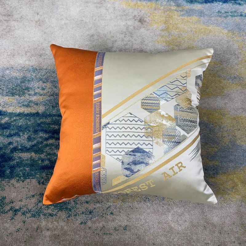 2022 Hot Shinny Jacqaurd Cushion Pillow Cushion for Home and Hotel Wholesale