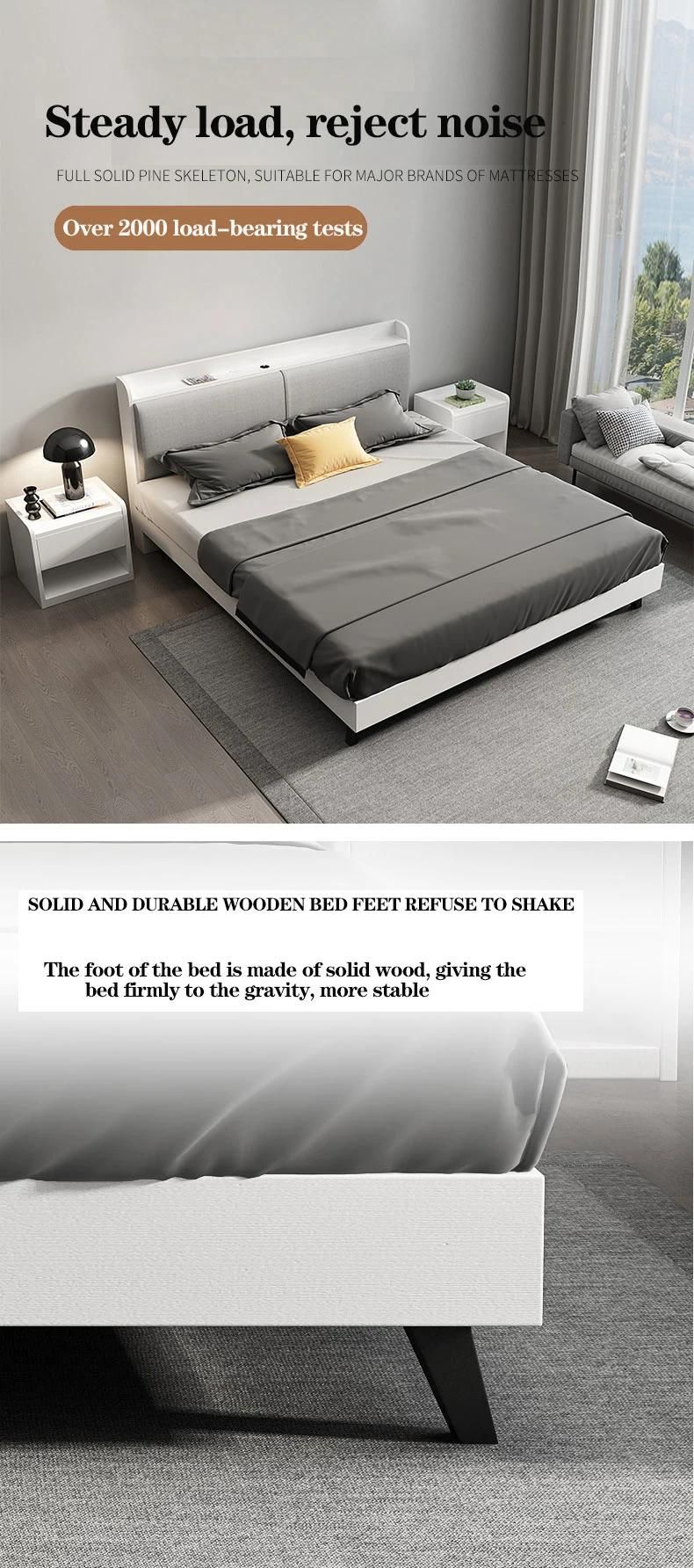 Luxury Black Color Living Room Furniture Set Bedroom Bed Sofa Bed