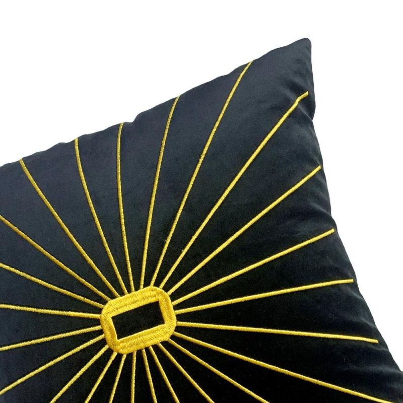 European High-Precision Hot Drilling Sofa Cushion, Customized Luxury Tassel Pillowcas
