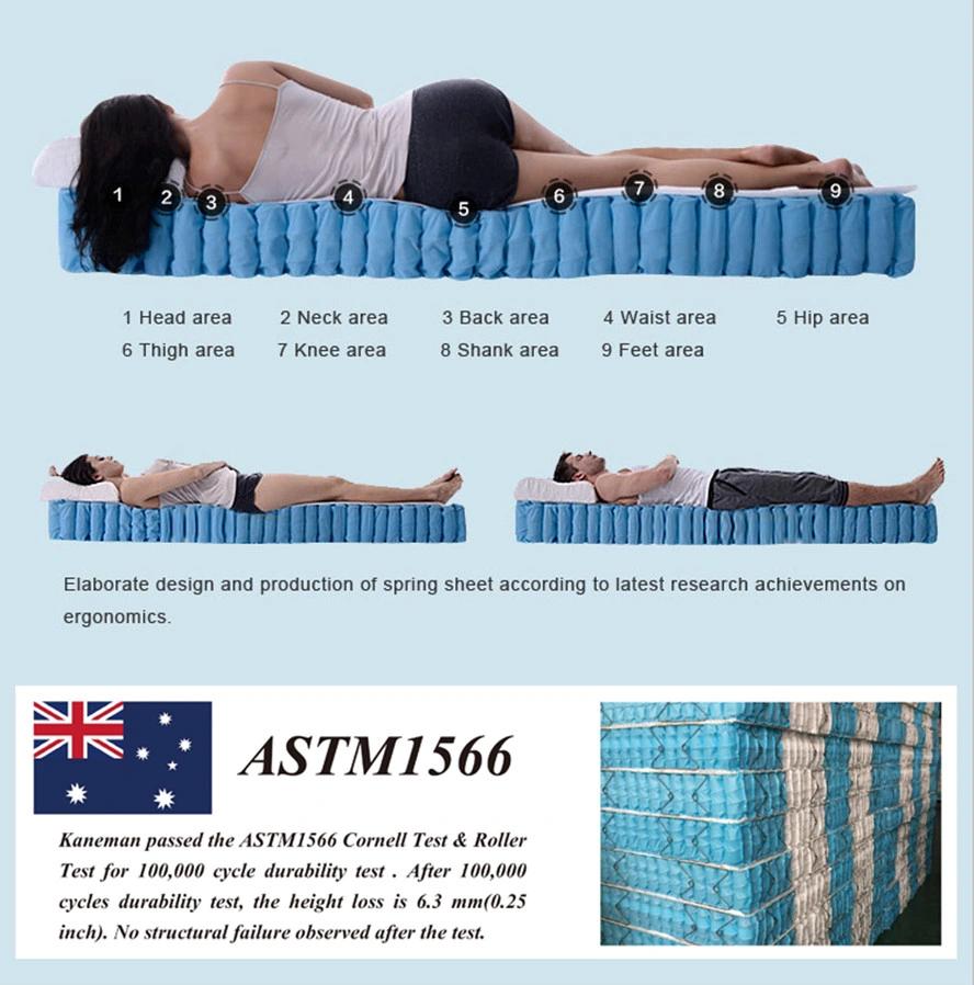 Sofa Bed Spring Mattress Pocket Spring Mattress King Size Foam Mattress