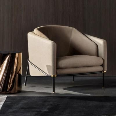 Nova Hot Sell Curved Sofa Living Room Chairs Leisure Chair Lounge Sofa Chair