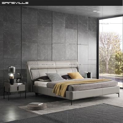 Modern Eurpean Bedroom Furniture King Beds Wall Bed Sofa Bed Gc2001
