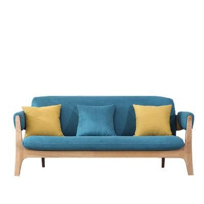 Modern Minimalist Shell Sofa Solid Wood Sofa 0047