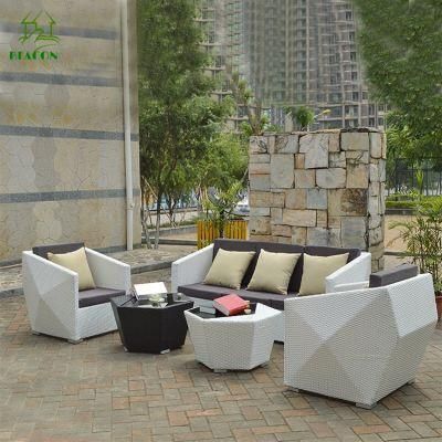 Leisure Garden Patio Furniture Rattan Aluminum Sofa Set Outdoor Sofa Set