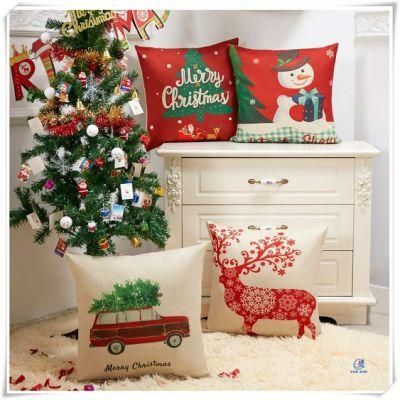 Christmas Throw Pillow Sofa Decorative Cushion for Home Decor